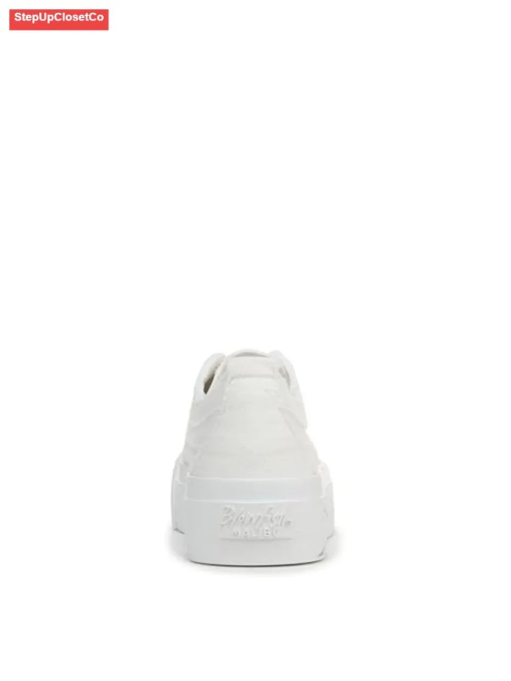 Women's Platform Canvas Sneakers Lace-up Low-top Floral Embellished